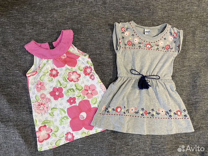 Пакет летней одежды для девочки 92