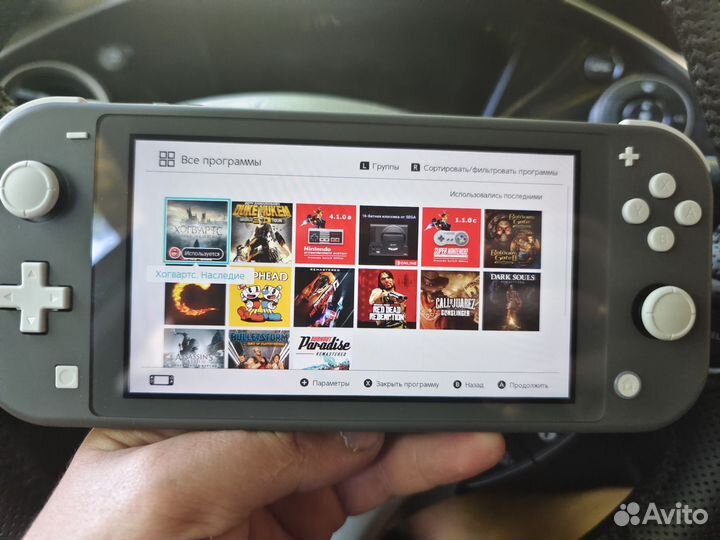 Nintendo switch lite 128gb чип новье