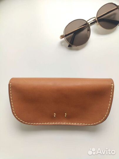 Футляр для очков из натуральной кожи