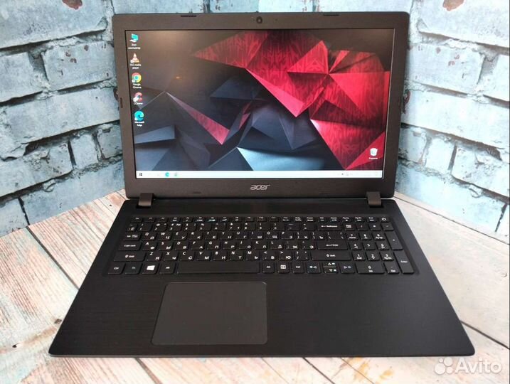 Свежий Acer Aspire на A4-9120/ RAM 8/ SSD 240