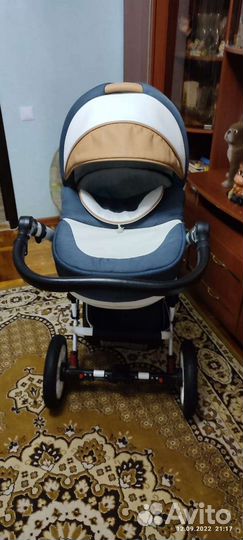 Коляска модульная 2 в 1 Rant Marcello экокожа