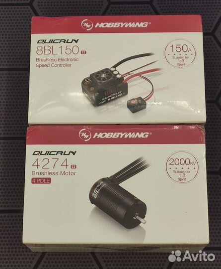 Электроника Hobbywing для RC (ESC, Motor, Ubec)