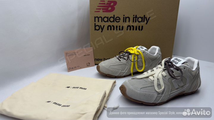 Кроссовки женские New Balance x Miu-Miu