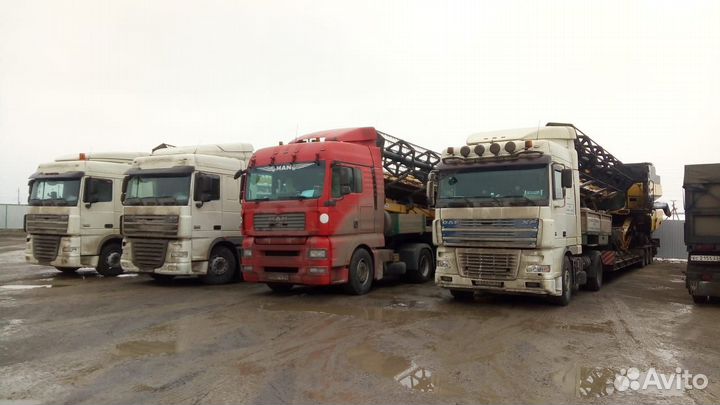 Перевозка негабаритных грузов, услуги трала, трал