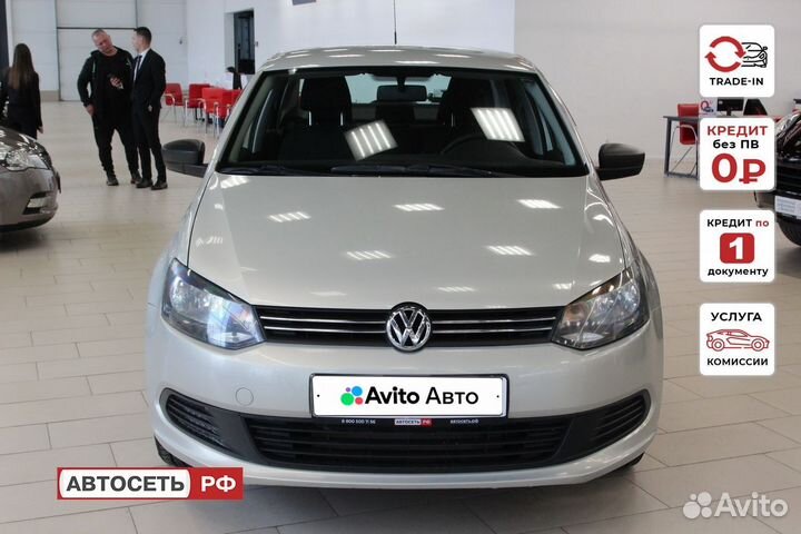 Volkswagen Polo 1.6 МТ, 2012, 121 000 км