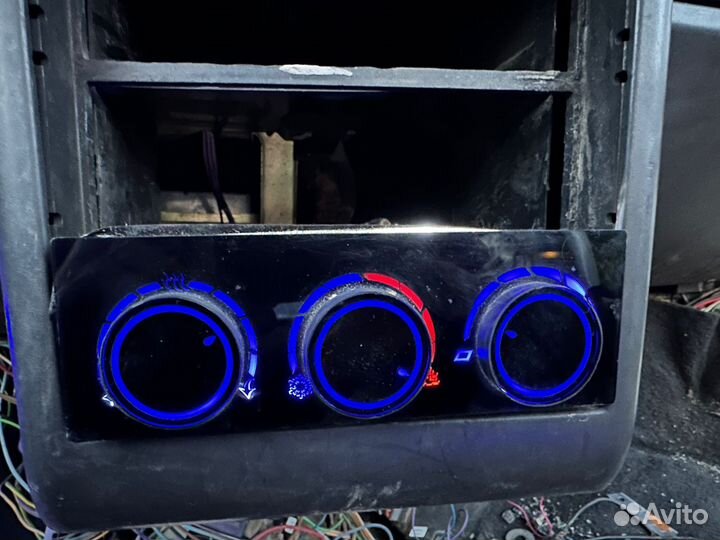 Блок управления печкой с пересветом