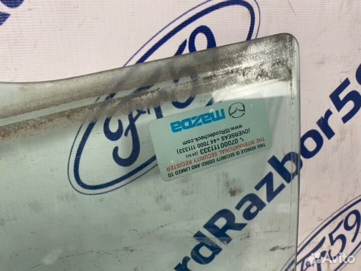 Стекло двери заднее левое Mazda Mazda3 BL 1.6 (Z6)