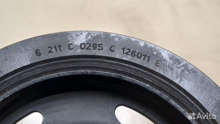 Шкив коленвала Citroen C4 Picasso, 2016