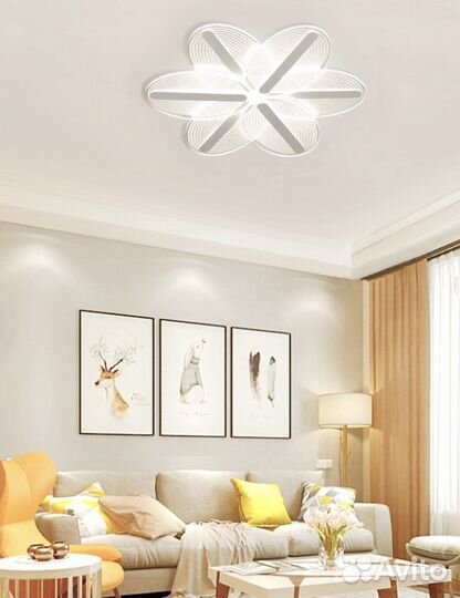 Светодиодная люстра ritter потолочная с пу