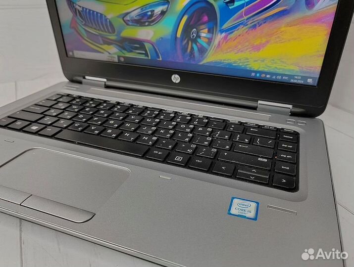 Для игр учебы работы тонкий Ноутбук Hp Core i5 14