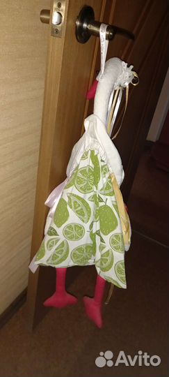 Пакетница Гусыня. Ручная работа