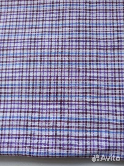 Ткань хлопковая клетка