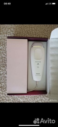 Фотоэпилятор новый philips lumea bri863