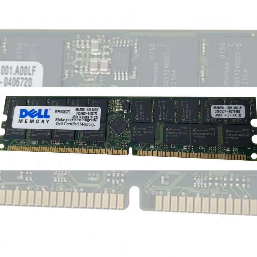 [SNP9U176C/2G] Оперативная Память Dell Ddr 2gb Snp9u176c/2g