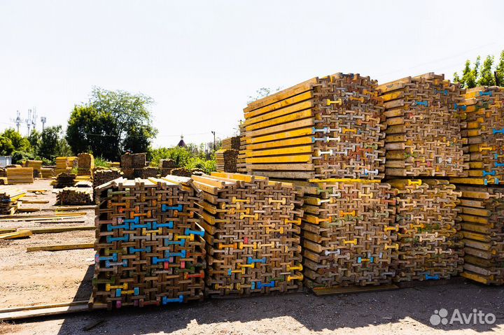Аренда опалубки стен, колонн, перекрытий
