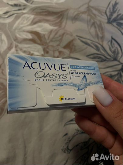 Контактные линзы Acuvue Oasys for astigmatism