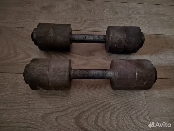 Гантели 16кг 2шт
