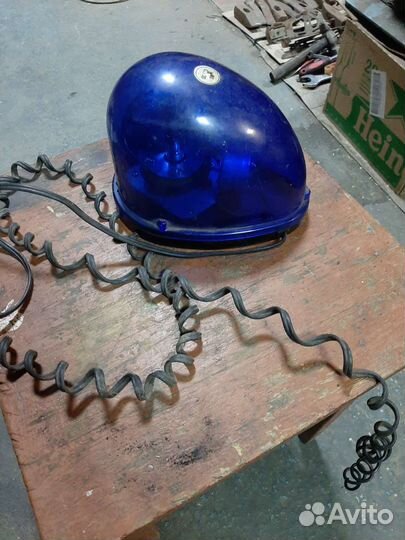 Маяк проблесковый синий