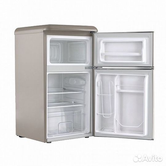 Холодильник tesler RT-97 sand grey