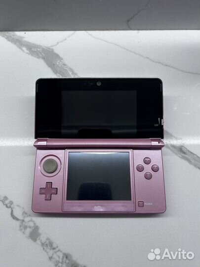 Nintendo 3DS прошитая 64Gb Pink