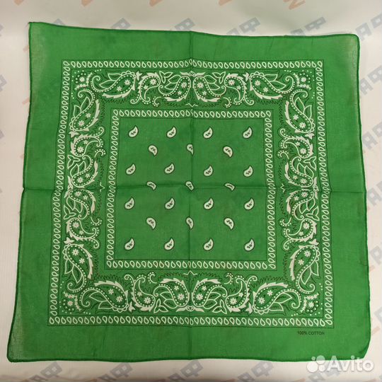 Бандана с узором Пейсли 11028, размер 52*52 см