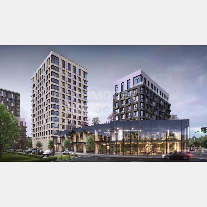 2-к. апартаменты, 40,4 м², 3/6 эт.