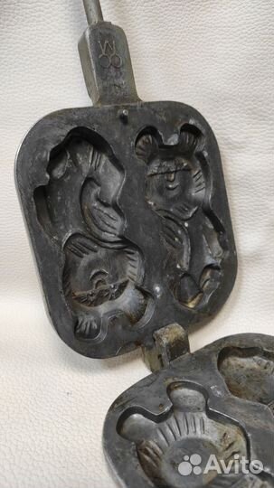 Орешница Советская форма для выпечки печенья Грибо