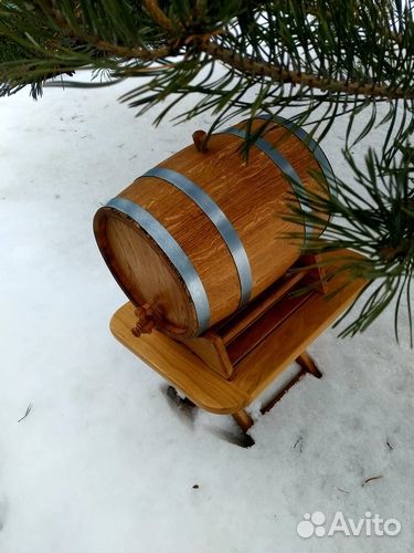 Бочка дубовая