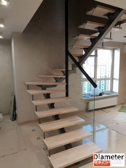 Изготовление забежной лестницы из металла