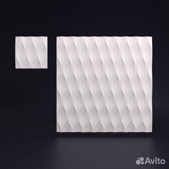 Панели гипсовые 3 d