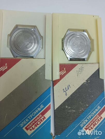 Часы Электроника 53,55. СССР. С документами