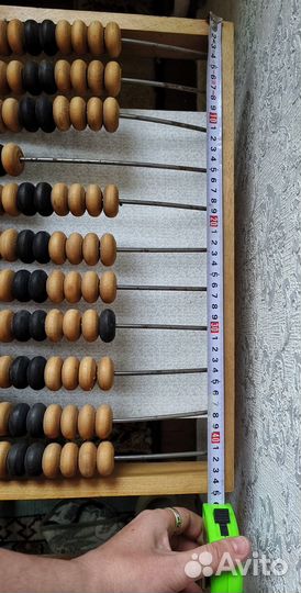 Счёты деревянные бухгалтерские