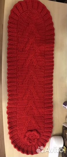 Комплект шапка и снуд для девочки