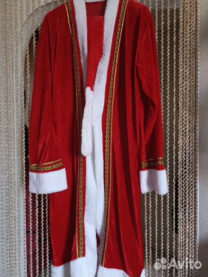 Костюм деда мороза и снегурочки бу