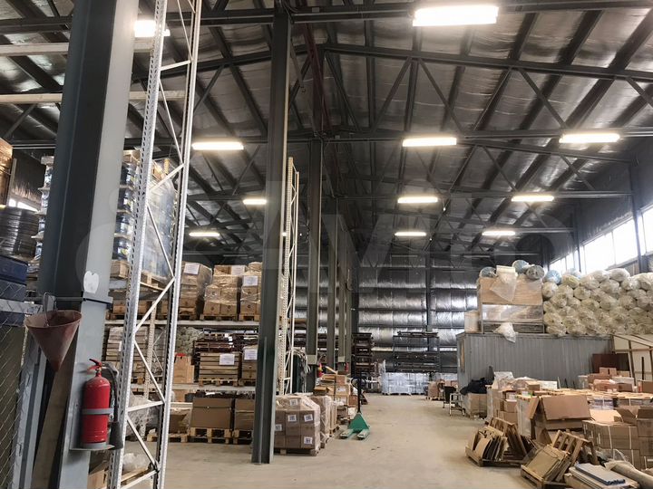 Склад/произ-во 1150 метров, кран балка