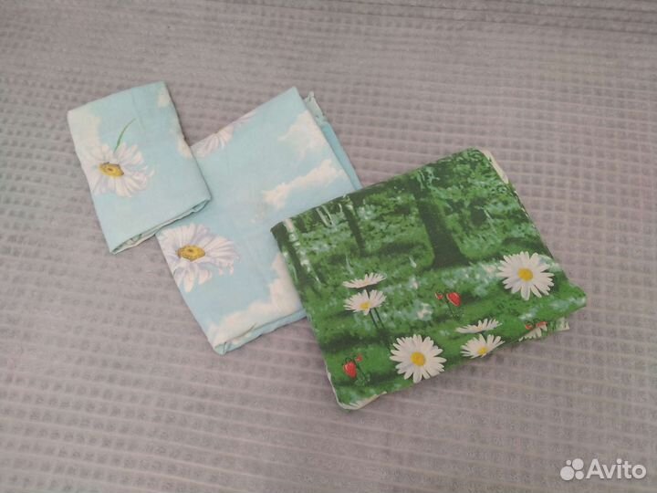 Постельное белье полуторка хлопок бу