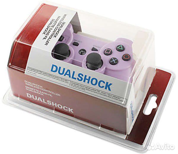 Джойстик PS3 Controller Wireless Dual Shock Lilac
