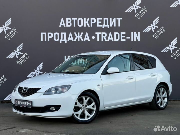 Mazda 3 1.6 МТ, 2007, 197 116 км