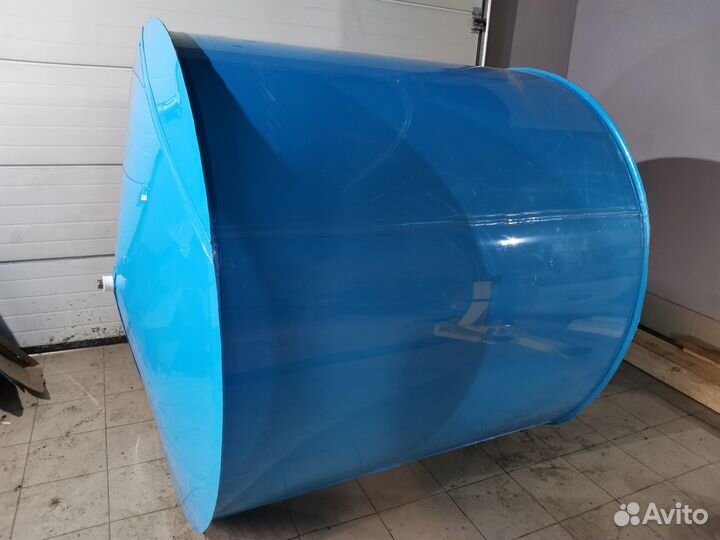 Пластиковый бассейн 2.5х5х1.5