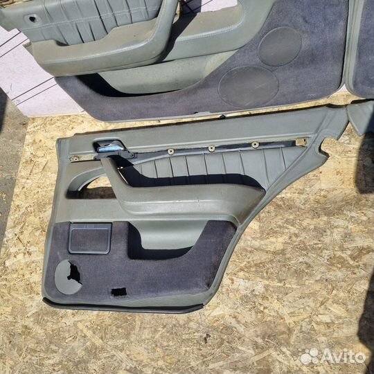 Дверные кариы на Mercedes S-класс W140 короткие