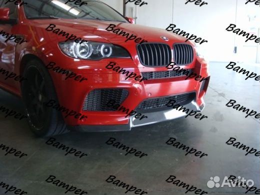 Юбка vorsteiner для М бампера BMW Х5 E70