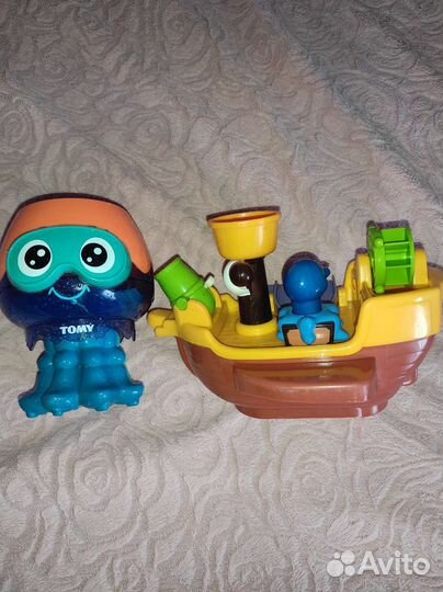 Игрушки для ванны, игры с водой