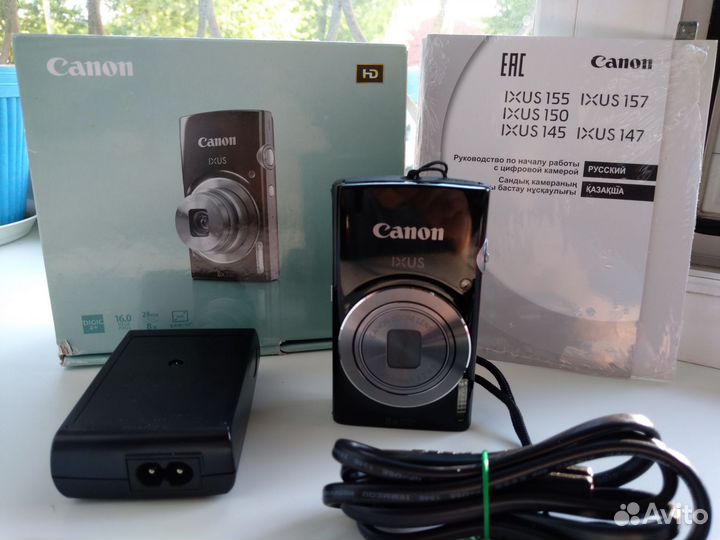 Компактный фотоаппарат Саnon ixus 145