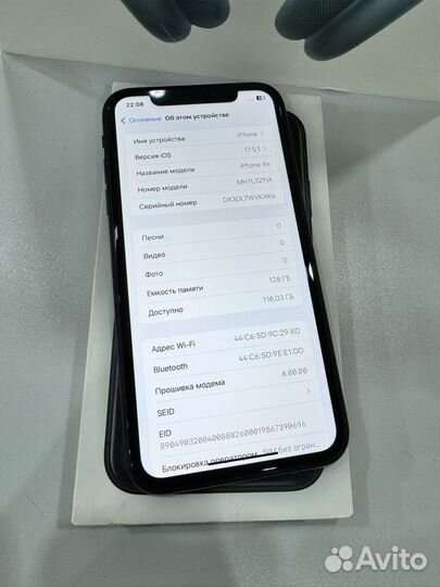 iPhone Xr, 128 ГБ