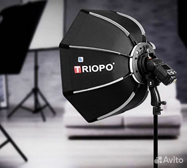 Октобокс Triopo 55 см складной для вспышки