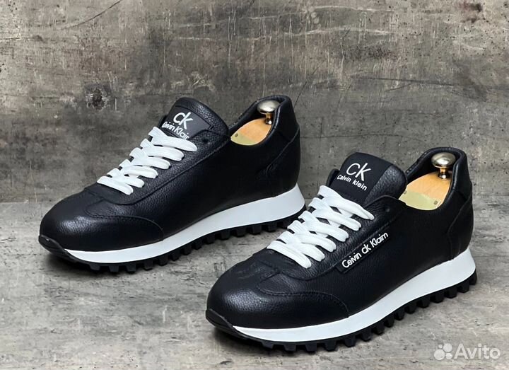 Кроссовки мужские Calvin Klein натуральная кожа