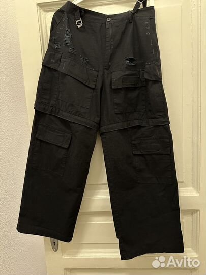 Balenciaga type карго-штаны