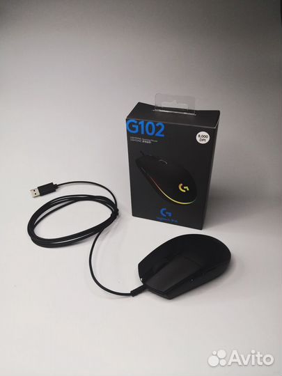 Новая проводная мышь Logitech G102 lightsync