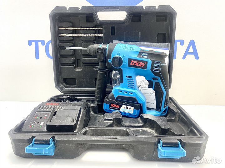Ккумуляторный перфоратор toua dblh180-a