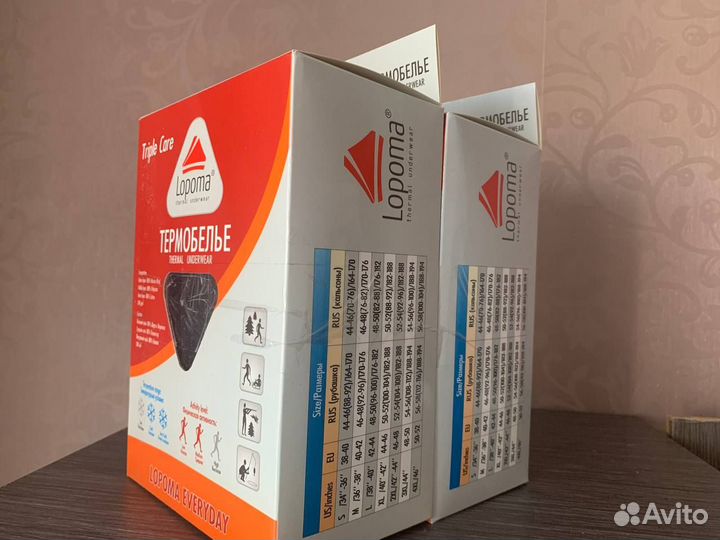 Комплект термобелья Lopoma Финляндия